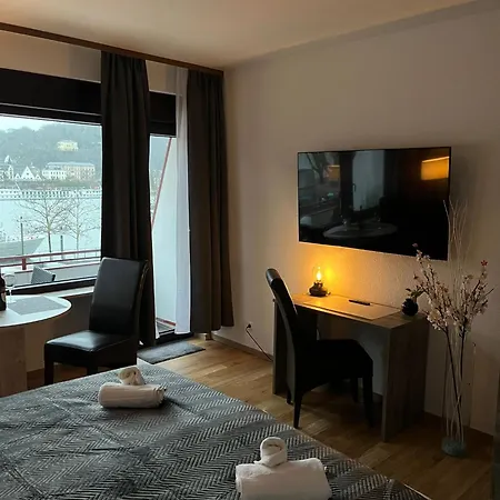 Rheinpanorama Mit Balkon