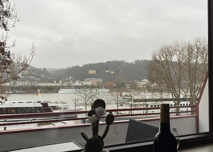 Rheinpanorama Mit Balkon * コブレンツ